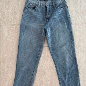 High Rise Rewash Jeans
